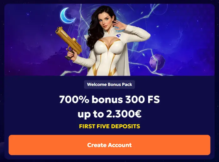 Winarius Casino bonus